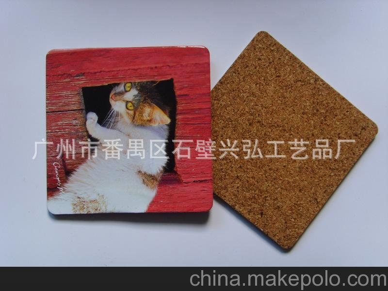 廠家生產 耐高溫軟木灰板紙杯墊