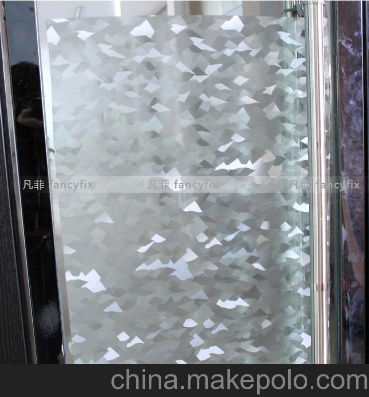 半透明玻璃紙批發 凡菲無膠新款窗貼膜 時尚外觀 辦公裝飾優選