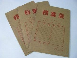 廣東紙袋定制，廣州檔案紙袋制作，廠家直銷檔案紙袋