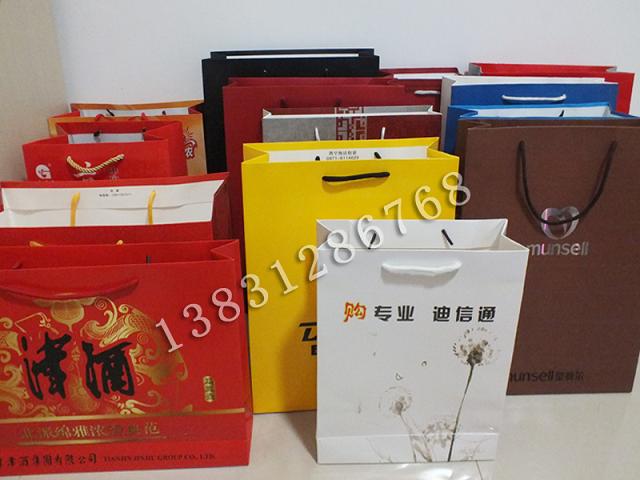 禮品袋，手提紙袋，環(huán)保紙袋訂制加工