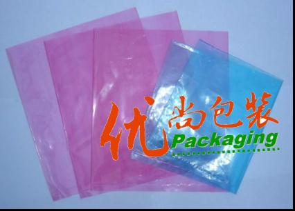上海pe塑料包裝袋，粉色靜電薄膜袋