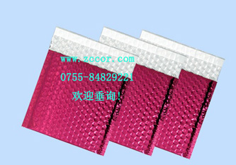 質(zhì)優(yōu)價(jià)廉運(yùn)輸包裝袋，彩色鍍鋁膜復(fù)合氣泡袋，廣東精美氣泡信封圖