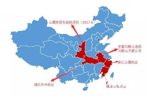 國(guó)內(nèi)大型紙企產(chǎn)能