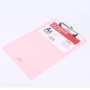 晨光耐折型實(shí)色書寫板夾A4(粉白)ADM95369N1
