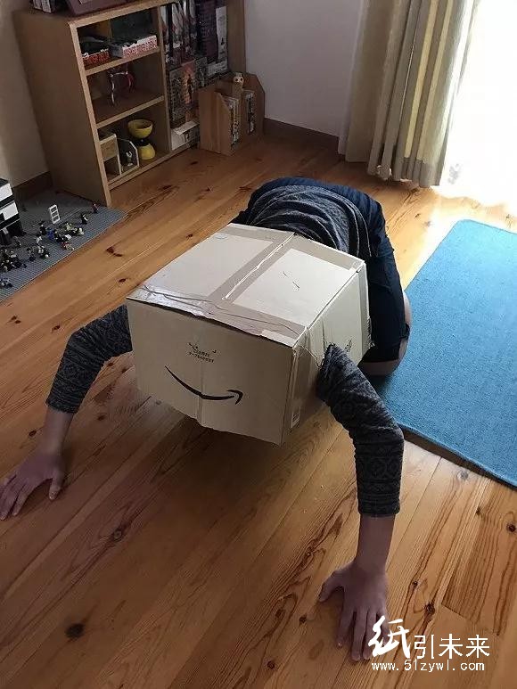 沒有 Labo 沒關(guān)系,亞馬遜的紙箱同樣「騷」得不行