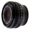 富士（FUJIFILM）XF18mm F2 R 標準廣角定焦鏡頭 便攜小巧 街拍風光得心應手 黑色