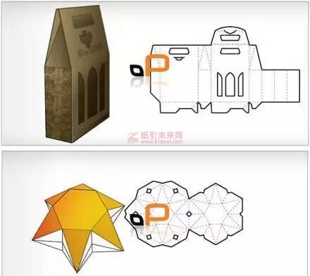 包裝盒 包裝結(jié)構(gòu) 包裝設(shè)計 紙引未來網(wǎng)